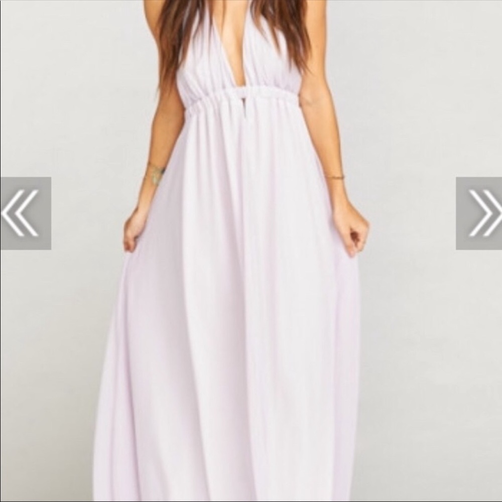 Show Me Your MuMu Luna Halter Maxi Dress